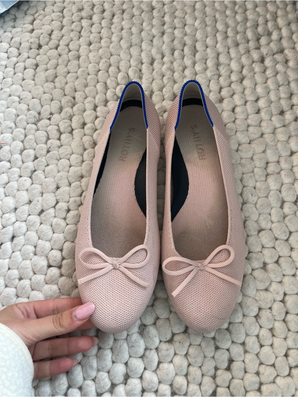 Rothy's Rose Ballet Flat - Women's Slip-On Comfort Shoe